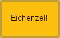 Ortsschild von Eichenzell