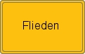 Ortsschild von Flieden