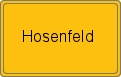 Ortsschild von Hosenfeld