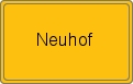 Ortsschild von Neuhof