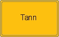 Ortsschild von Tann