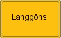 Ortsschild von Langgöns