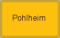 Ortsschild Pohlheim