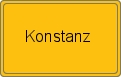 Ortsschild von Konstanz