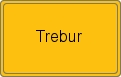 Ortsschild Trebur