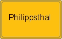 Ortsschild von Philippsthal