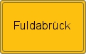 Ortsschild von Fuldabrück