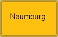 Ortsschild von Naumburg