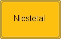 Ortsschild von Niestetal