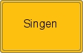 Ortsschild von Singen