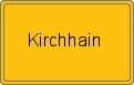 Ortsschild von Kirchhain