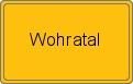 Ortsschild von Wohratal