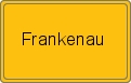 Ortsschild von Frankenau