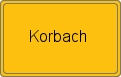 Ortsschild von Korbach