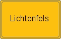 Ortsschild von Lichtenfels