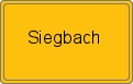 Ortsschild von Siegbach