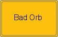 Ortsschild Bad Orb