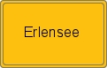 Ortsschild Erlensee