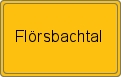 Ortsschild von Flörsbachtal