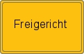 Ortsschild Freigericht