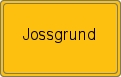 Ortsschild Jossgrund