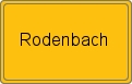 Ortsschild Rodenbach