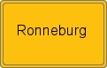 Ortsschild von Ronneburg