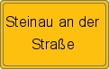 Ortsschild Steinau an der Straße