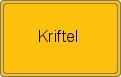 Ortsschild Kriftel