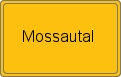 Ortsschild von Mossautal