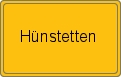 Ortsschild Hünstetten