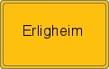 Ortsschild von Erligheim