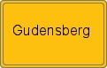 Ortsschild von Gudensberg