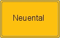 Ortsschild von Neuental