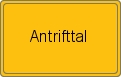 Ortsschild von Antrifttal