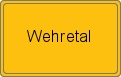 Ortsschild von Wehretal