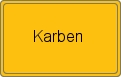 Ortsschild Karben