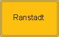 Ortsschild von Ranstadt