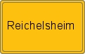 Ortsschild von Reichelsheim