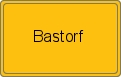 Ortsschild von Bastorf