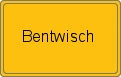 Ortsschild von Bentwisch