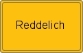 Ortsschild von Reddelich