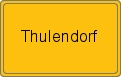 Ortsschild von Thulendorf