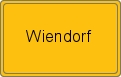 Ortsschild von Wiendorf