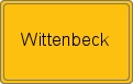 Ortsschild von Wittenbeck