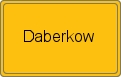 Ortsschild von Daberkow