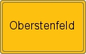 Ortsschild von Oberstenfeld