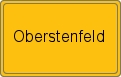 Ortsschild von Oberstenfeld