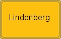 Ortsschild von Lindenberg