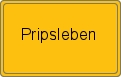 Ortsschild von Pripsleben